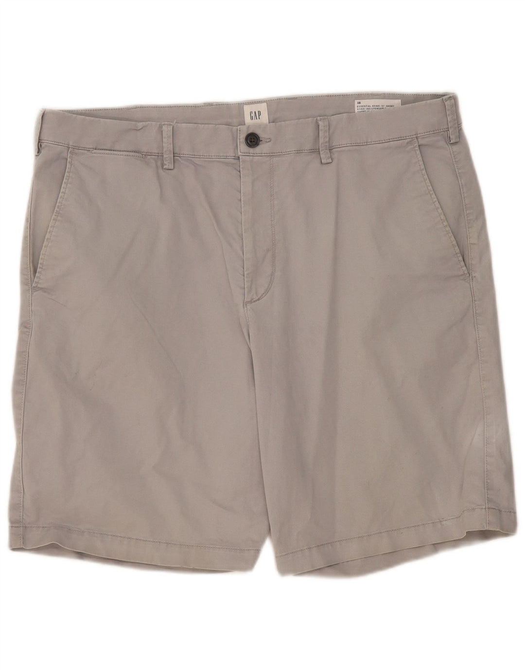 GAP Herren Chinoshorts W38 XL Graue Baumwolle