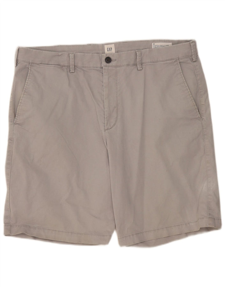 GAP Herren Chinoshorts W38 XL Graue Baumwolle