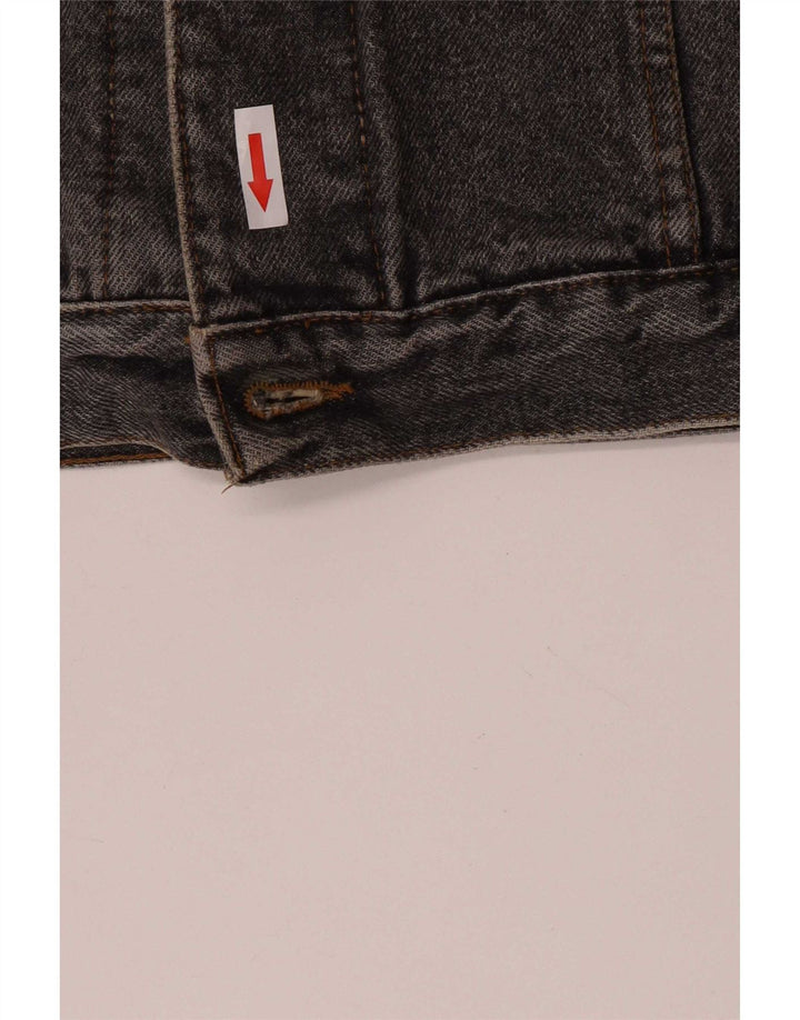 Casucci Herren Jeansjacke UK 38 Mittelgraue Baumwolle
