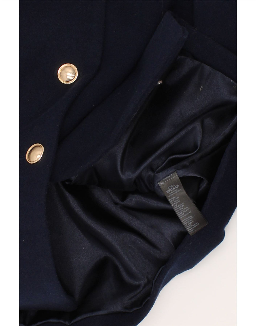 Monsoon Mädchenmantel, 7–8 Jahre, Marineblau, Polyester
