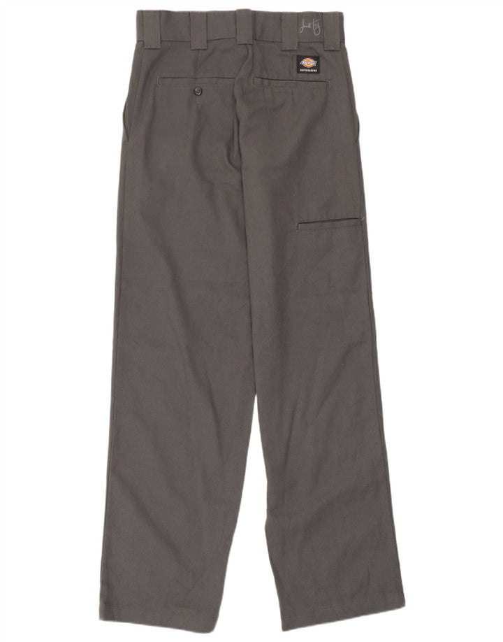 Dickies Damen Skateboarding Straight Cargo Hose W26 L32 Grau Polyester