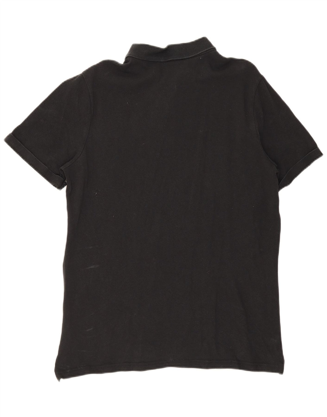 Nike Herren-Poloshirt, groß, aus schwarzer Baumwolle