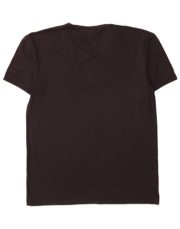 Fila Herren T-Shirt Top Medium Schwarz