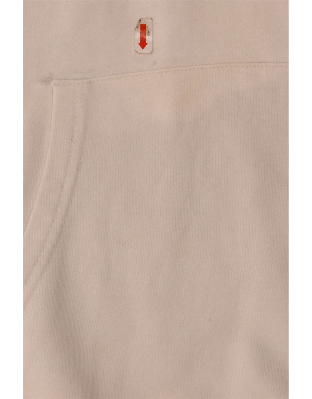 CHAMPION Mens Graphic Hoodie Jumper XL Off White