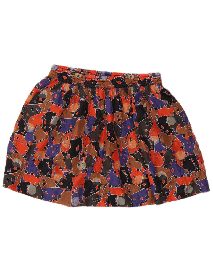 Marc Jacobs Damen-Minirock mit abstraktem Muster, mittelgroß, W28, mehrfarbig, Col