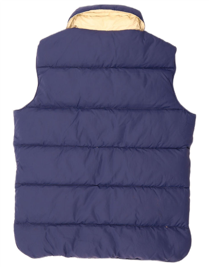 Dolomite Herren Reversible Wattierte Weste UK 38 Medium Marineblau Baumwolle