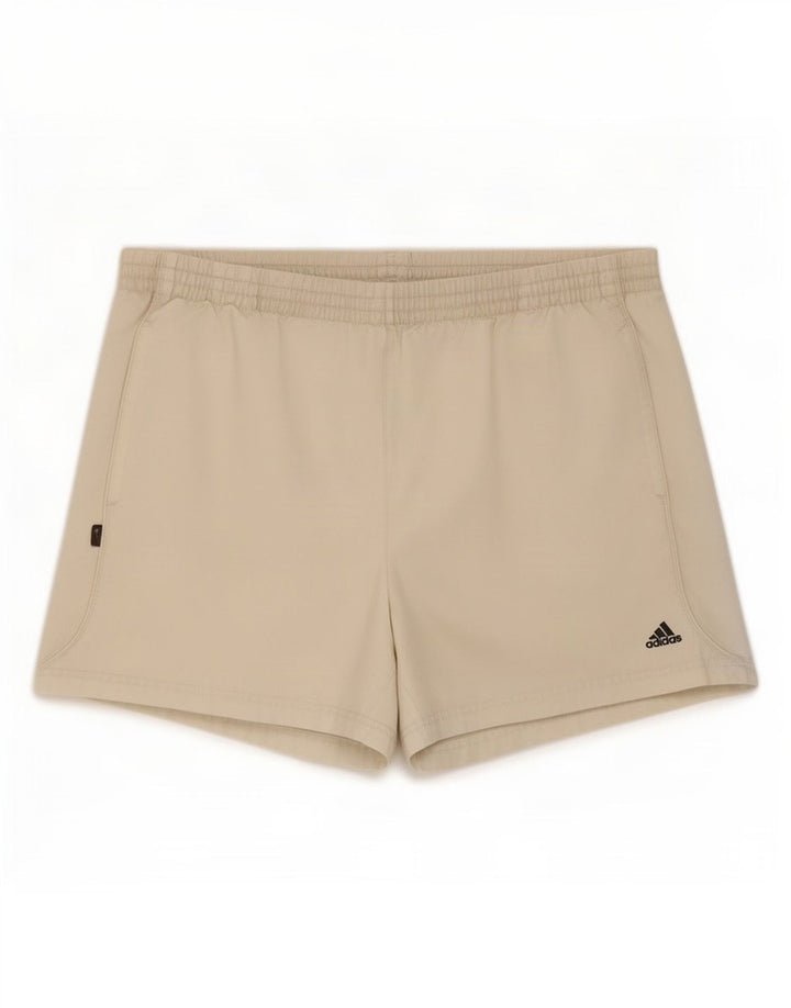 Adidas Herren Sport Shorts XL Off White Polyester