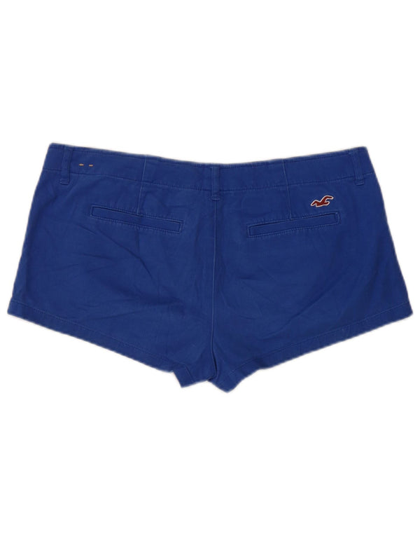 Hollister Damen Hotpants US 7 Medium W28 Blaue Baumwolle