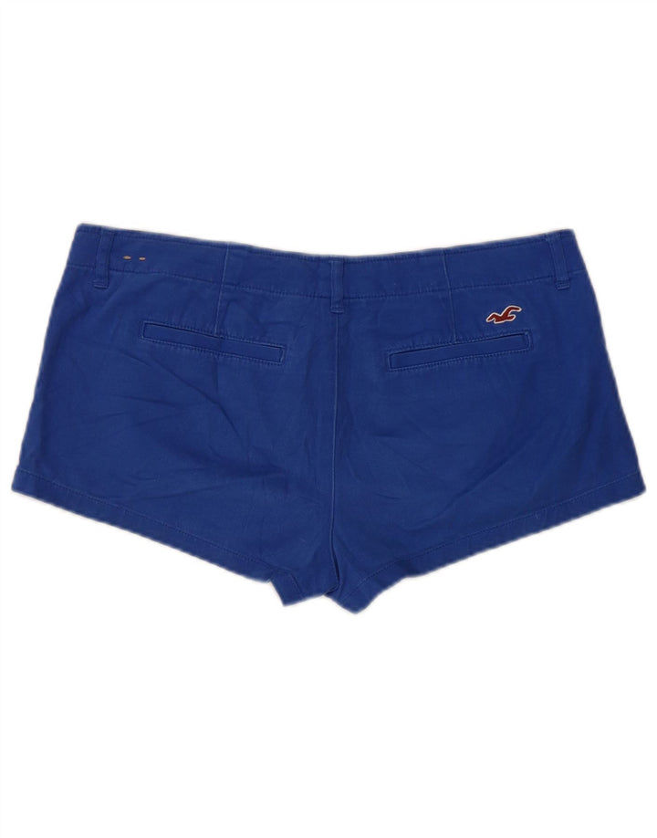 Hollister Damen Hotpants US 7 Medium W28 Blaue Baumwolle