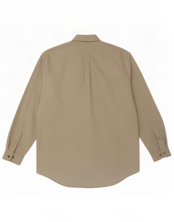 Marlboro Classics Herrenhemd 2XL Beige Baumwolle