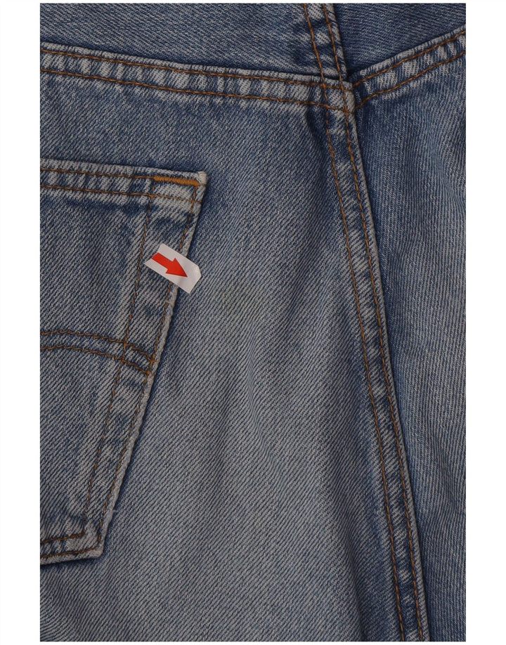 Levi's Herren Straight Jeans W38 L32 Blaue Baumwolle