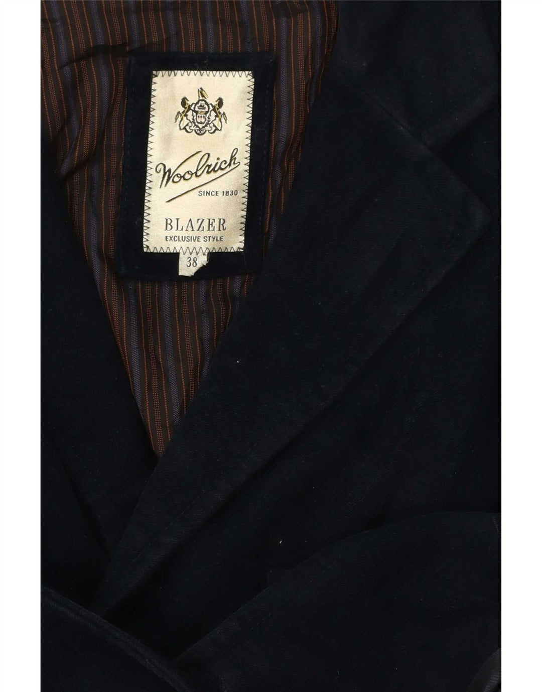 Woolrich Herren-Blazer mit 3 Knöpfen, UK 38, mittelmarineblau, klassisch