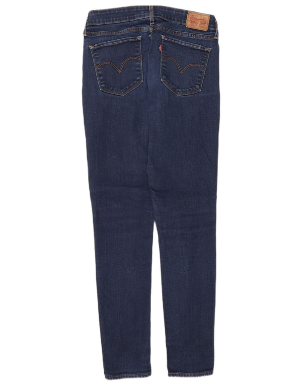 Levi's Womens 711 Skinny Jeans W29 L32 Blue Cotton
