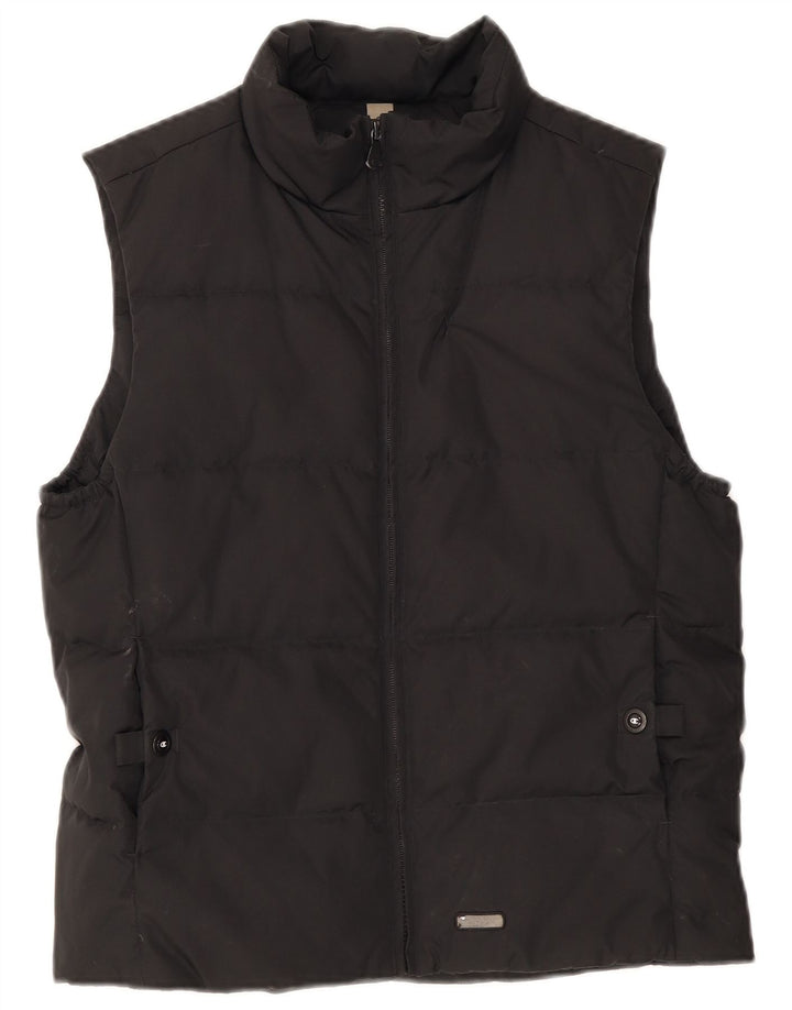 Champion Damen Wattierte Weste UK 14 Medium Schwarz Polyester