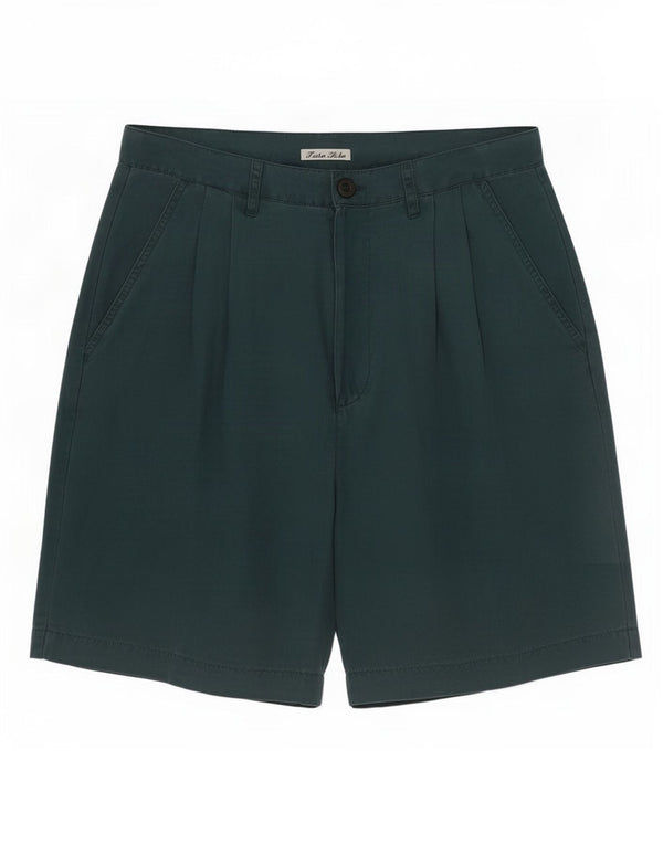 Astrolabio Damen Freizeitshorts IT 46 Large W28 Grüne Seide