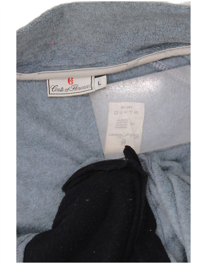 Conte of Florence Damen Fleecejacke UK 16 Large Blau Polyester