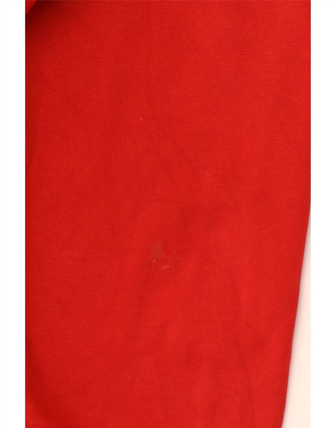 ADIDAS Herren-Kapuzenpullover mit Reißverschluss, XL, rote Baumwolle