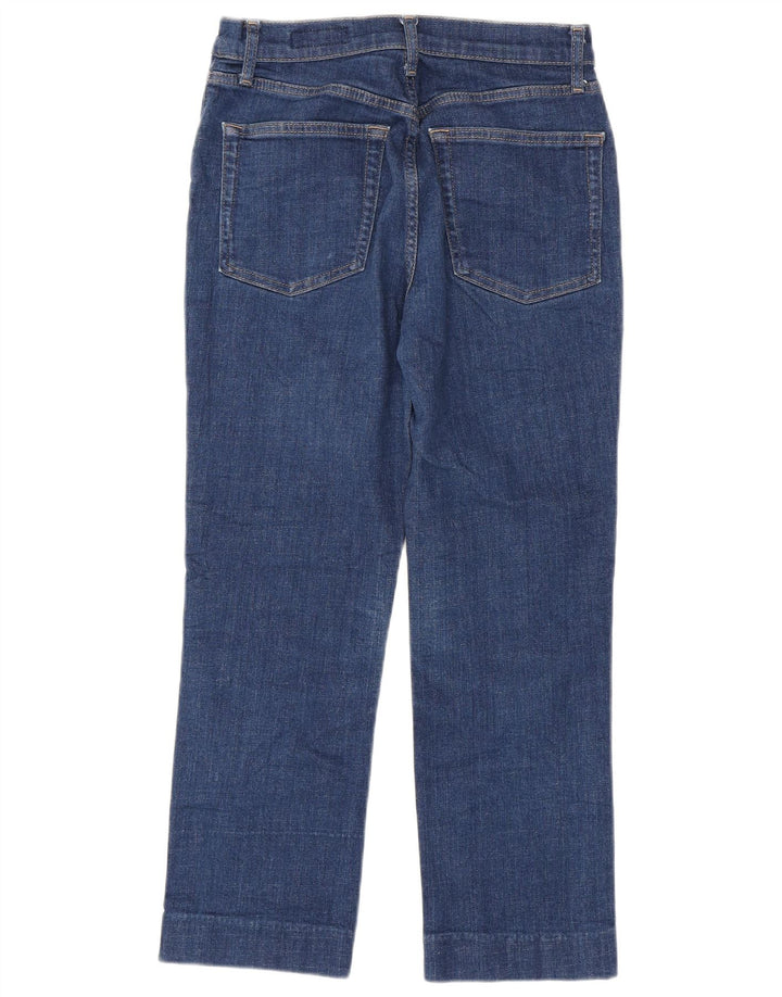 Kurze Jeans von Zara für Damen, EU 40, mittelgroß, W30, L25, Blau