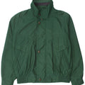 Umberto Rosetti Herren Bomberjacke UK 40 Large Grün Polyester