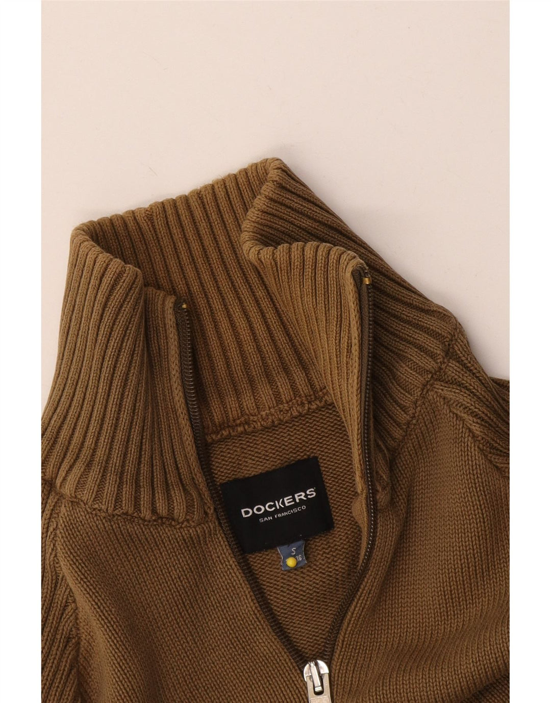 Dockers Herren-Cardigan, Größe S, Khaki