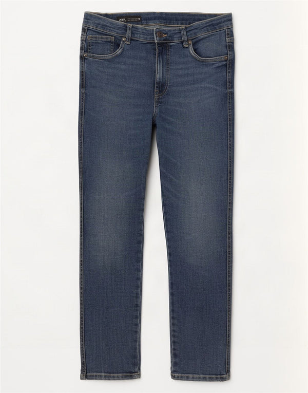 Zara Damen Slim Jeans EU 40 Medium W30 L27 Blau