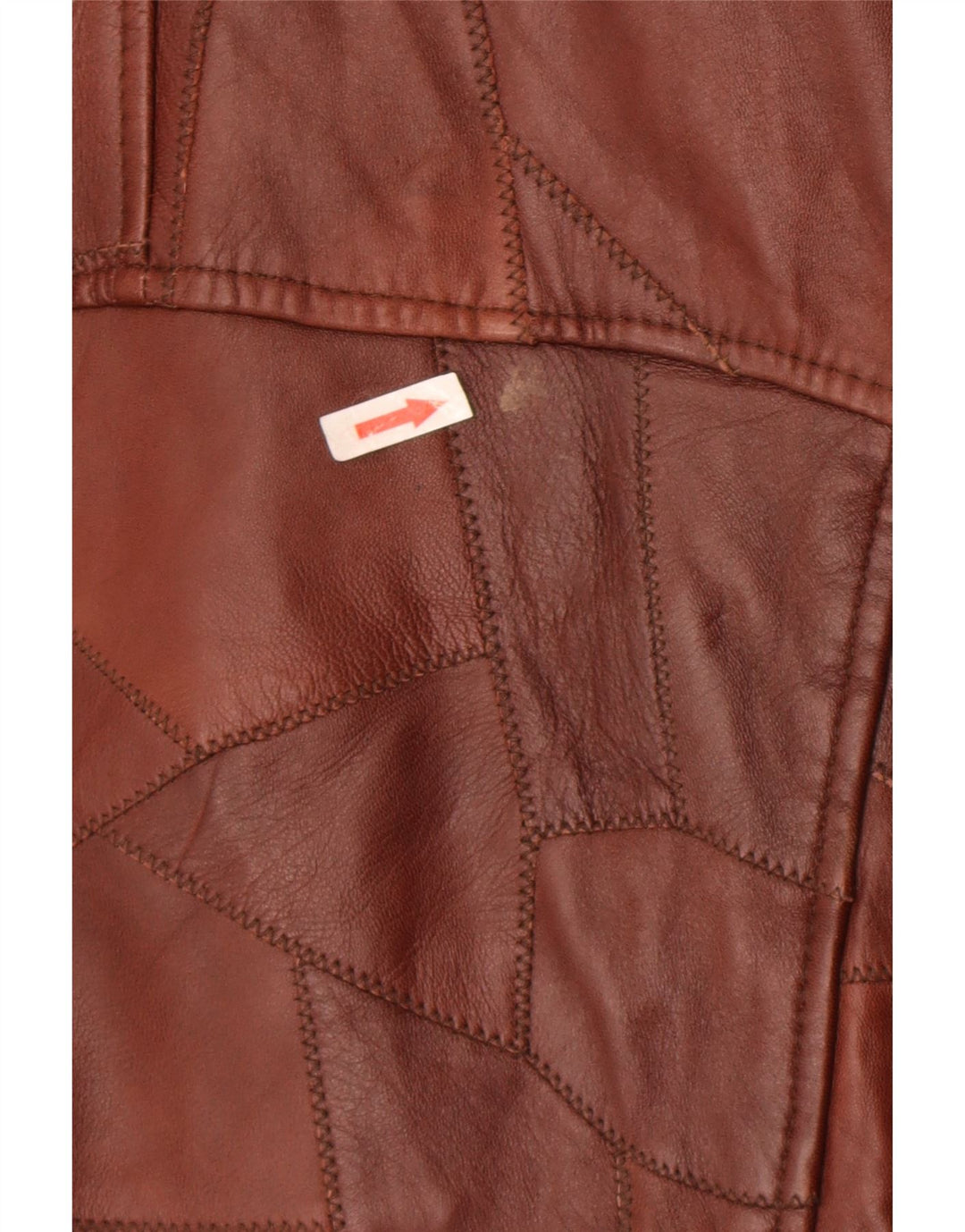 Vintage Herren Lederjacke UK 44 2XL Braun