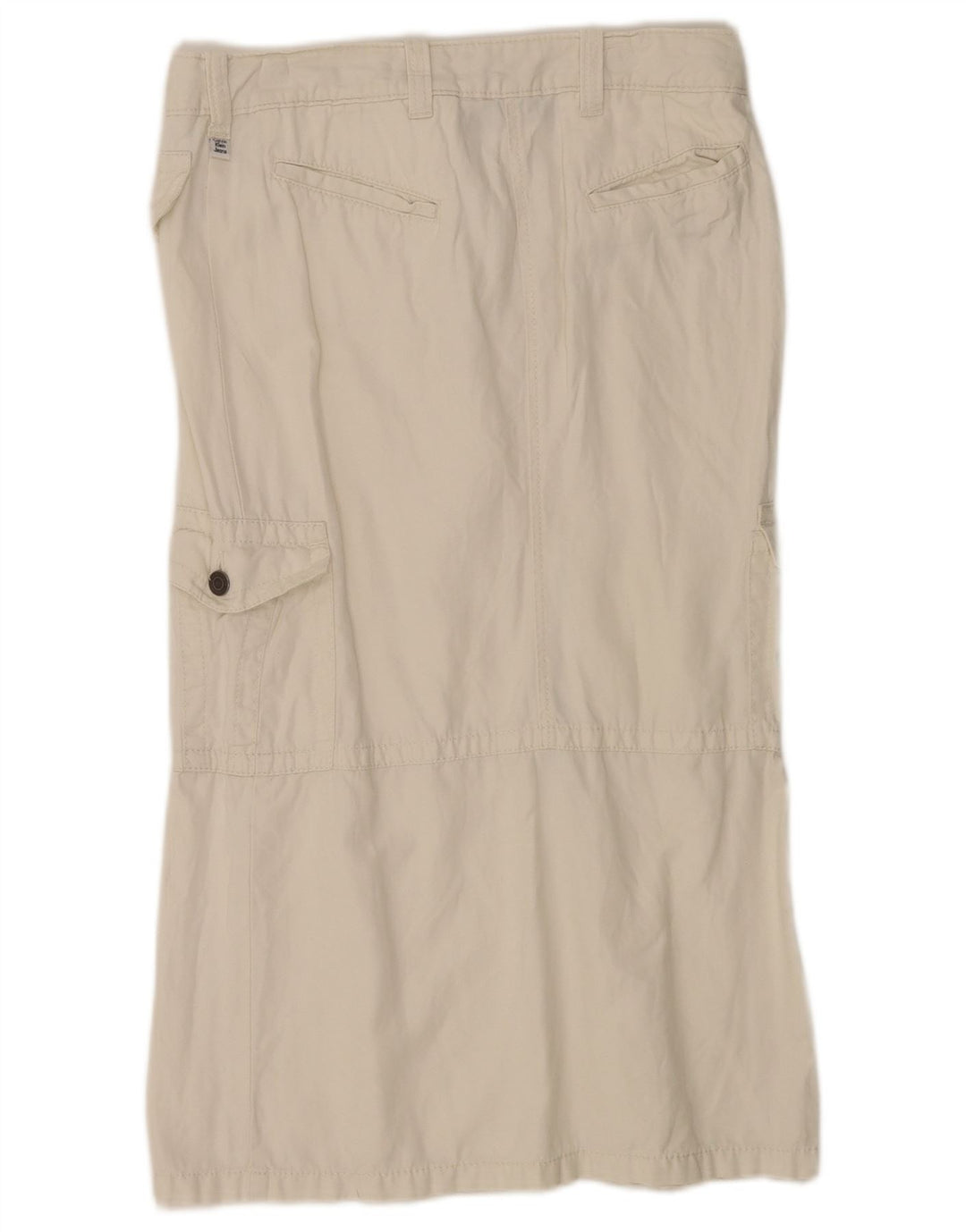 Calvin Klein Damen Cargorock W30 Mittelweiß