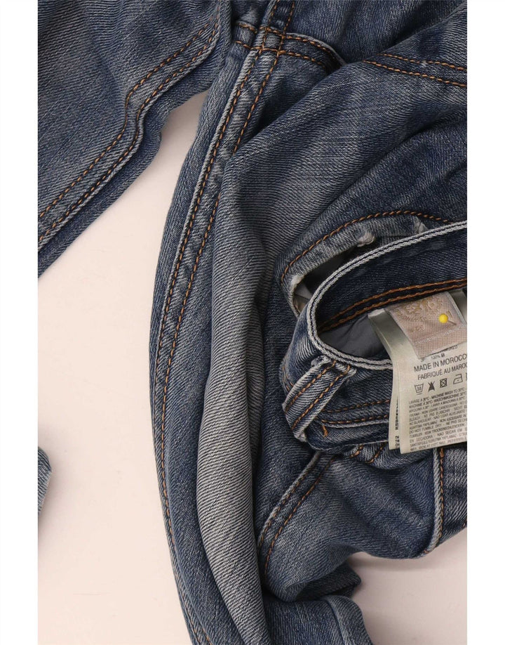 Diesel Herren Distressed Slim Jeans W31 L31 Blaue Baumwolle