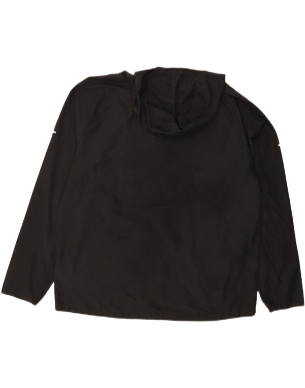 Nike Herren-Regenjacke mit Kapuze, UK 42, XL, Schwarz, Polyester
