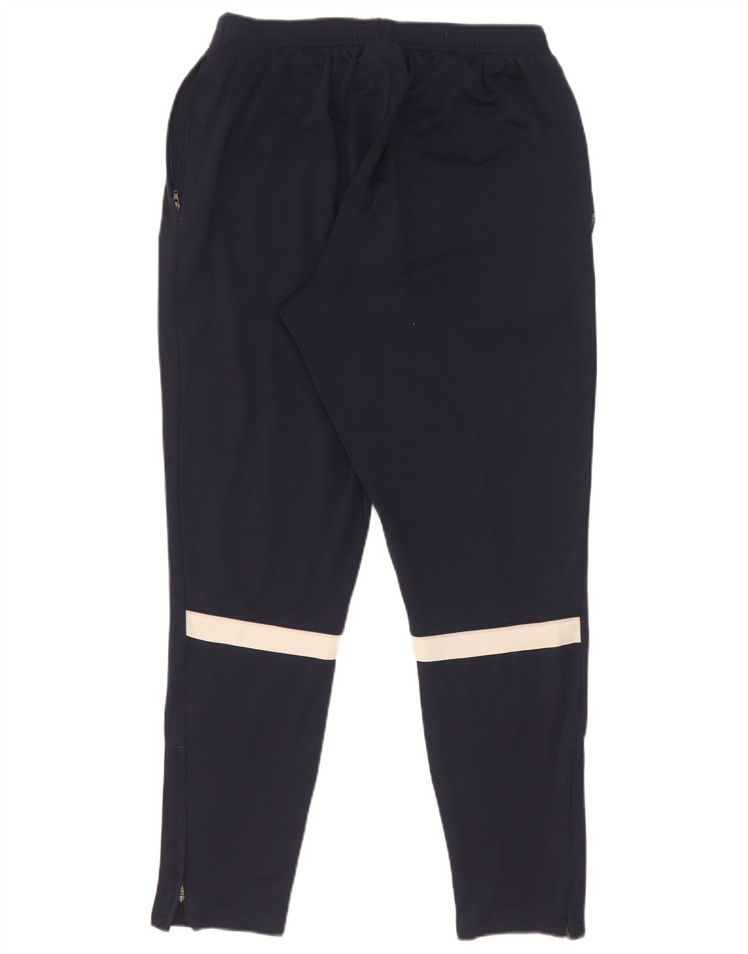 Nike Herren Dri Fit Trainingshose, groß, marineblau, Farbblock-Polyester
