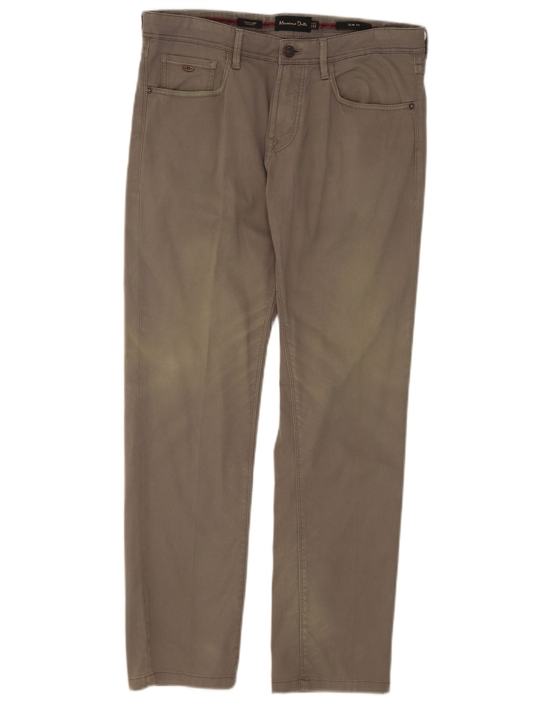 Massimo Dutti Herren Slim Fit Freizeithose EU 40 Medium W31 L28 Grau