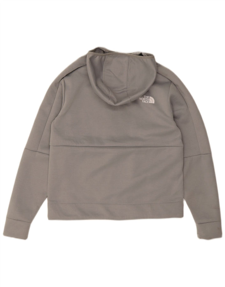 The North Face Damen-Kapuzenpullover mit Reißverschluss, UK 12, mittelgrau, Polyester