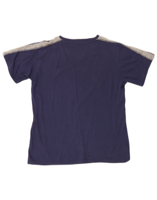 Champion T-Shirt mit Grafik für Jungen, 13–14 Jahre, XL, Marineblau, Farbblock
