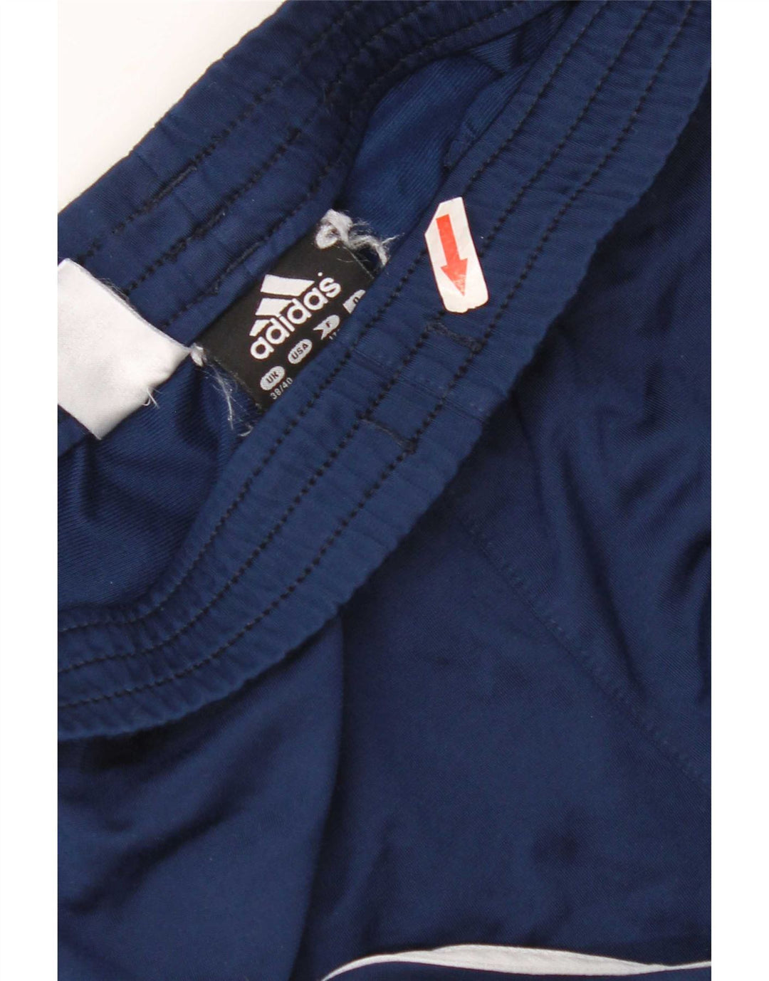Adidas Herren-Trainingshose UK 38/40 Mittelmarineblaues Polyester