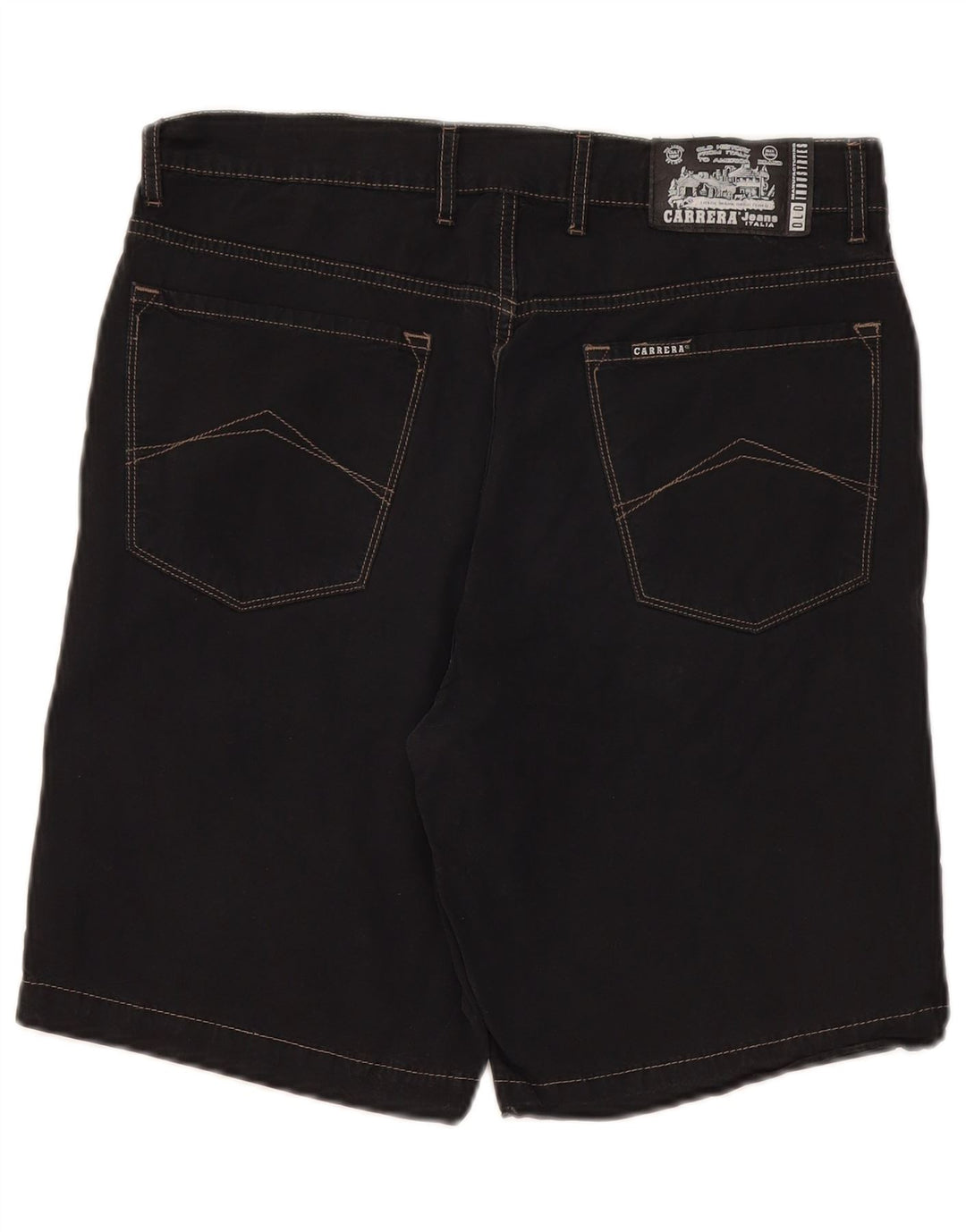 Carrera Herren-Freizeitshorts W32 Mittelschwarze Baumwolle