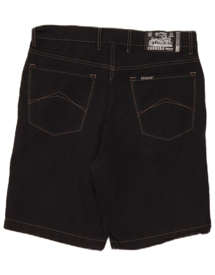 Carrera Herren-Freizeitshorts W32 Mittelschwarze Baumwolle