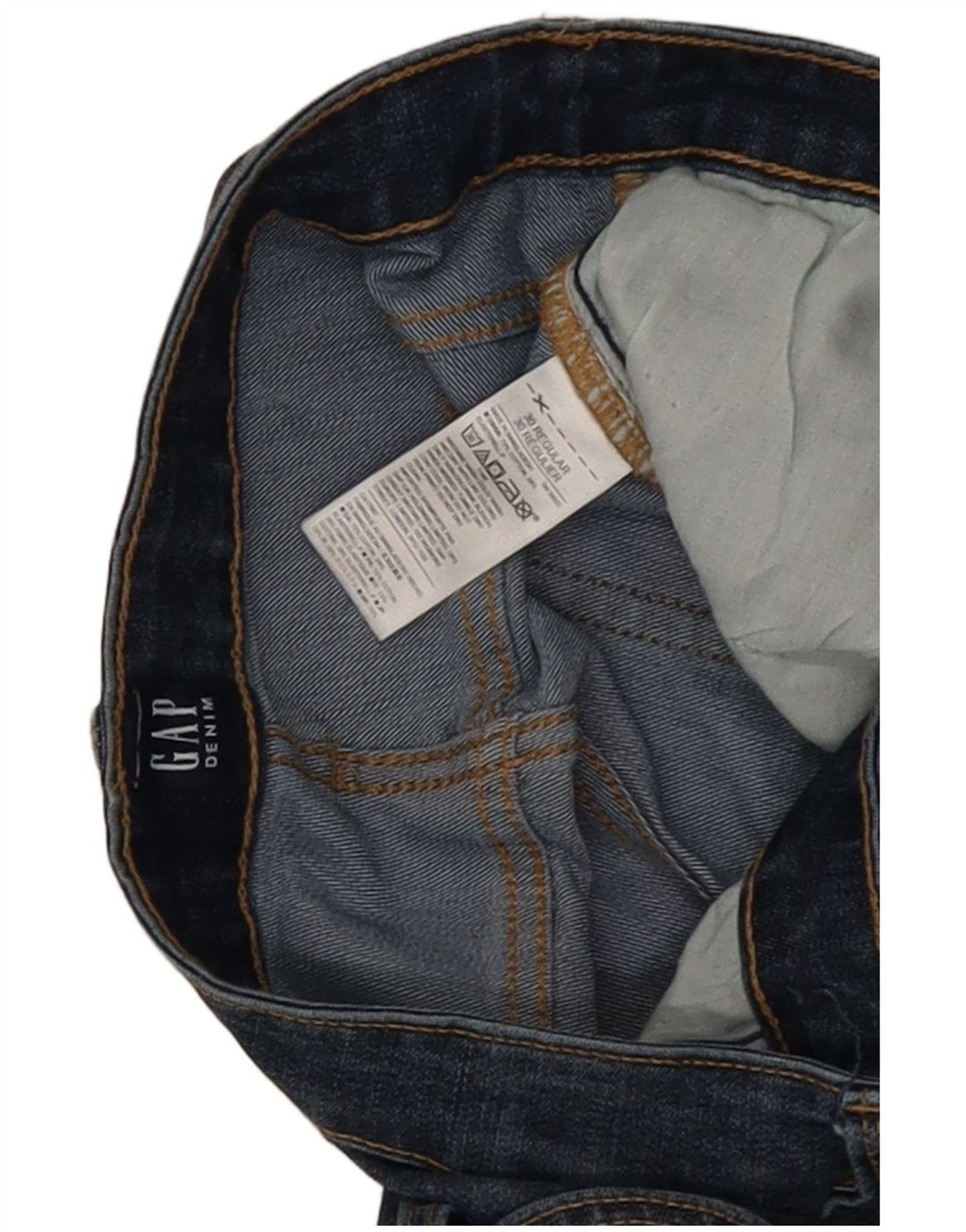 Gap Damen Slim Jeans W30 L27 Blaue Baumwolle