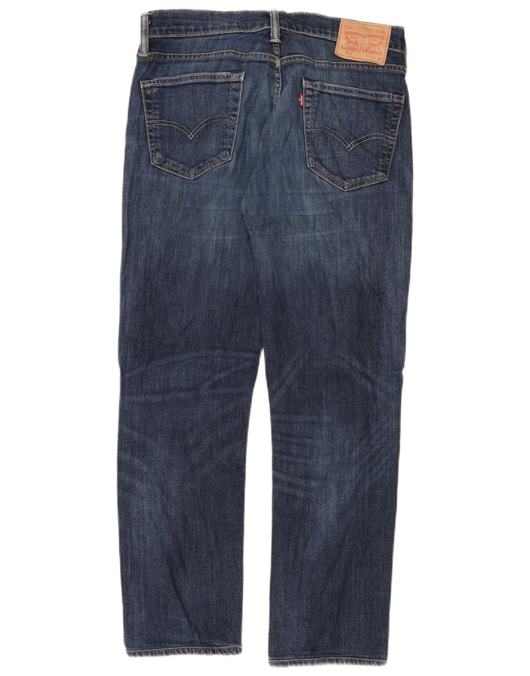 Levi's Herren 511 Slim Jeans W33 L30 Blaue Baumwolle