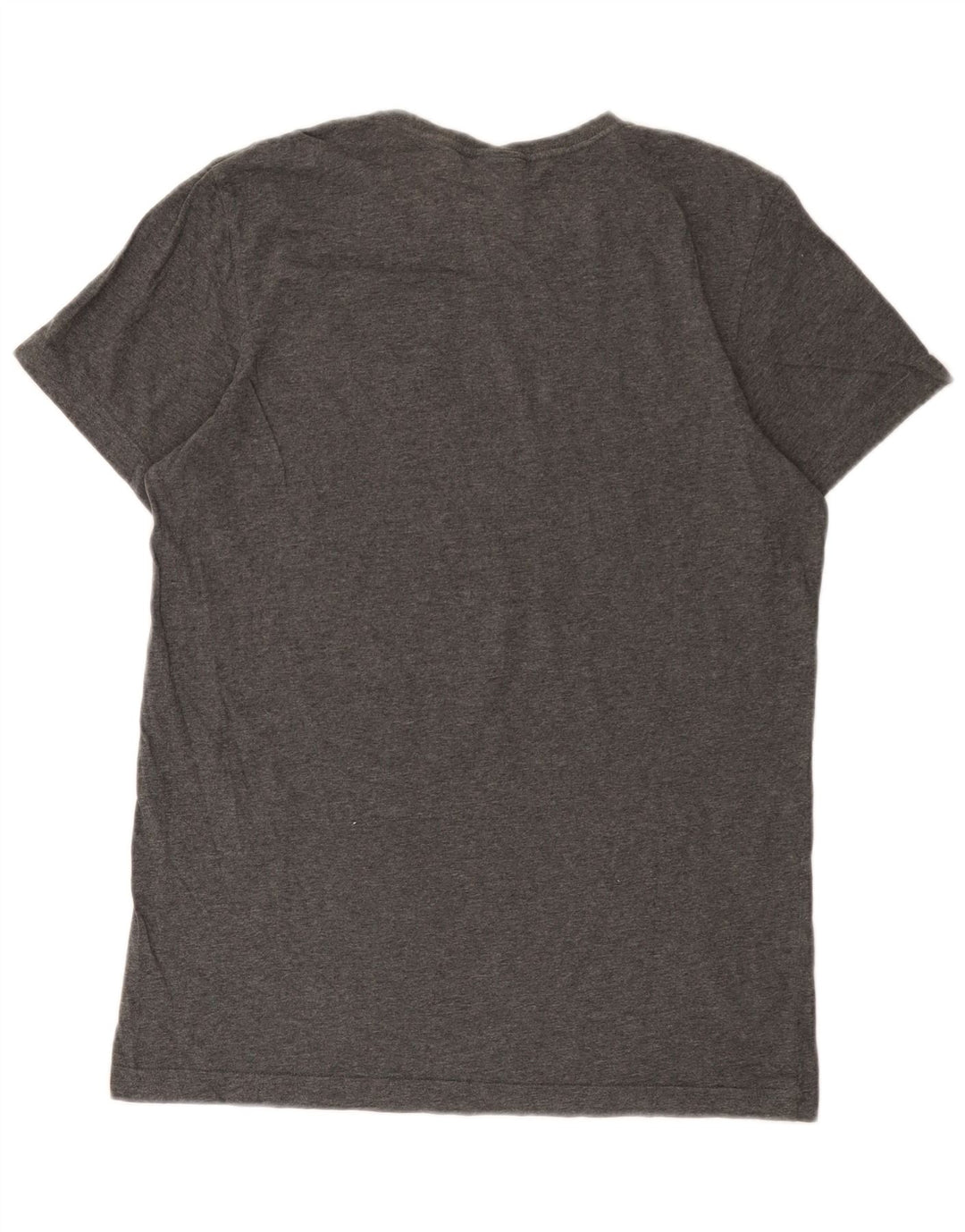Adidas Herren Grafik-T-Shirt aus mittelgrauer Baumwolle