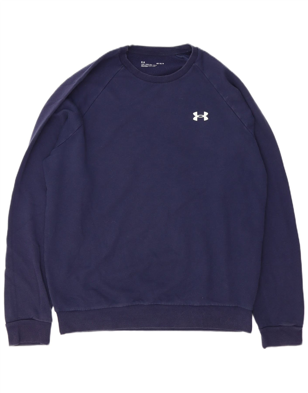 Under Armour Herren-Sweatshirt-Pullover, große marineblaue Baumwolle