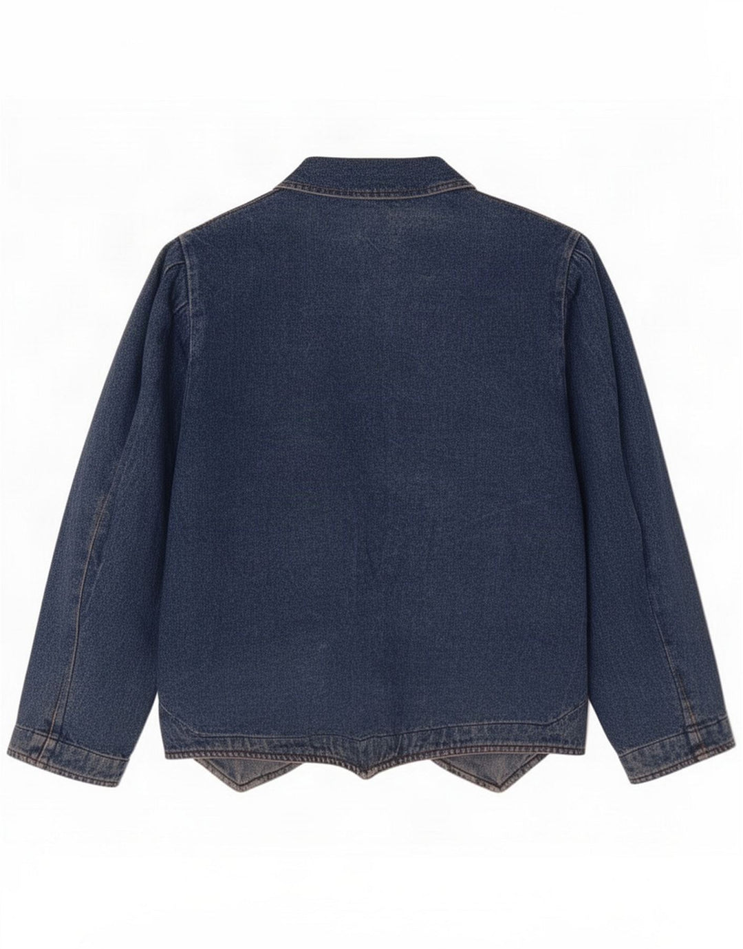 Vintage Damen-Blazer mit 1 Knopf, übergroß, IT 42 Mittelblau