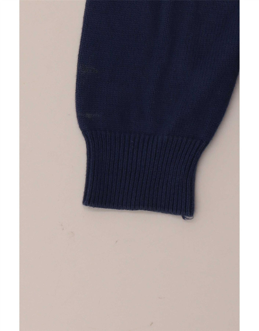 Gant Jungen-Pullover mit V-Ausschnitt, 7–8 Jahre, blaue Baumwolle