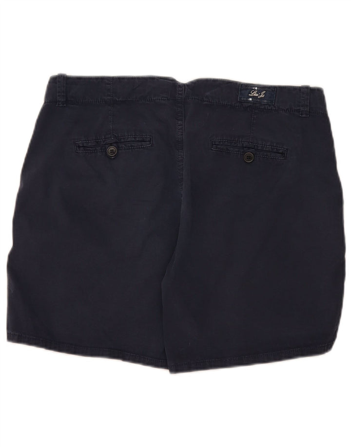 Liu Jo Damen Chinoshorts W34 Large Marineblau