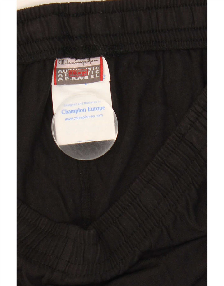 Champion Herren Sportshorts 2XL Schwarz Baumwolle