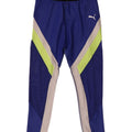 Puma Womens Graphic Leggings UK 12 Mittelblauer Farbblock