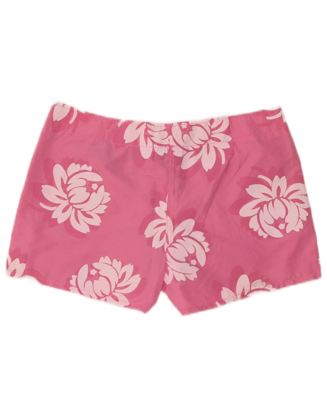 Fila Damen Badeshorts UK 12 Medium Pink Floral Polyamid