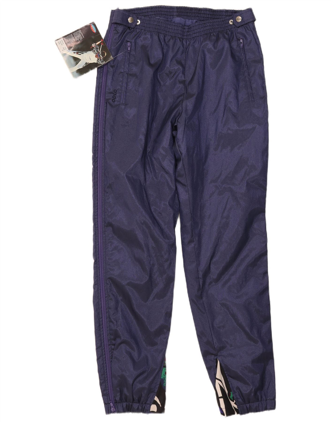 Odlo Damen-Windbreaker-Hose, EU 40/42, Mittelviolett, Polyester