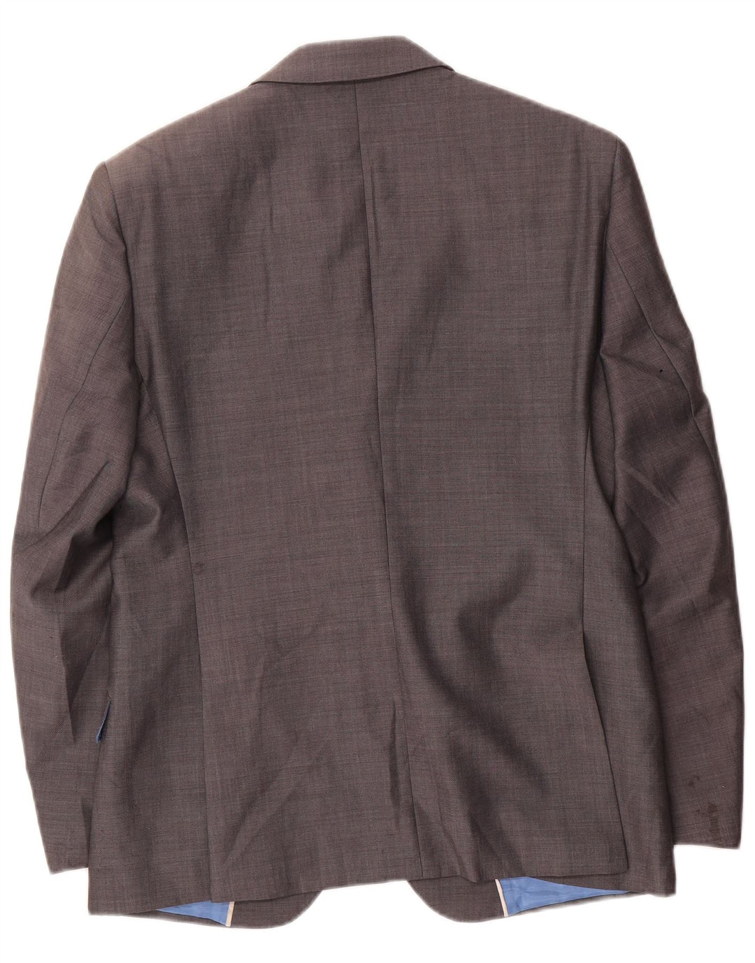 Marks & Spencer Herren-Blazer mit 2 Knöpfen, UK 38, mittelgraue Wolle