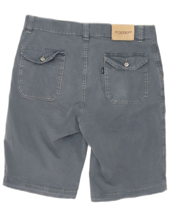 Jeckerson Herren Freizeitshorts W32 mittelgraue Baumwolle