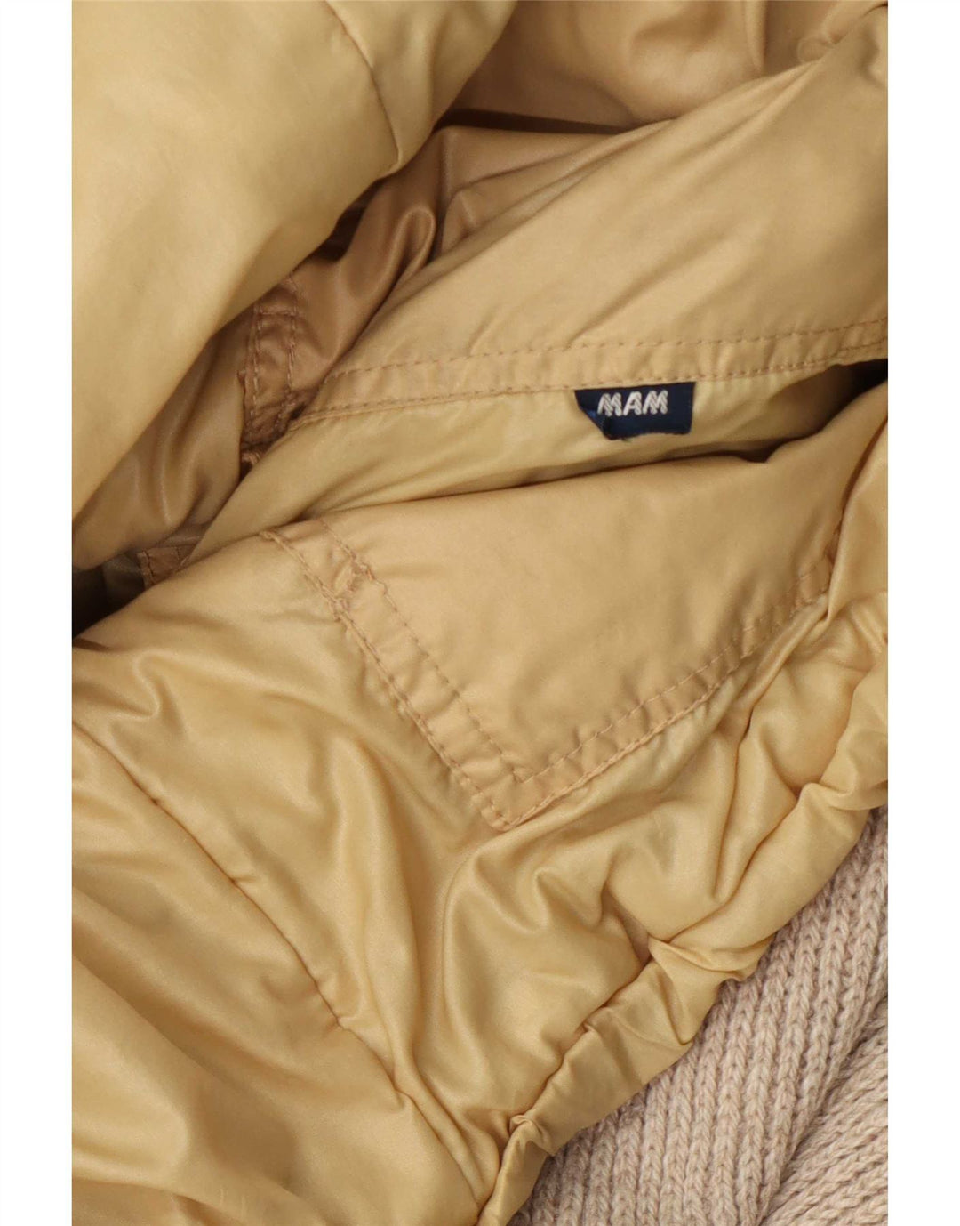 Vintage Herren Wende-Bomberjacke UK 36 Small Beige